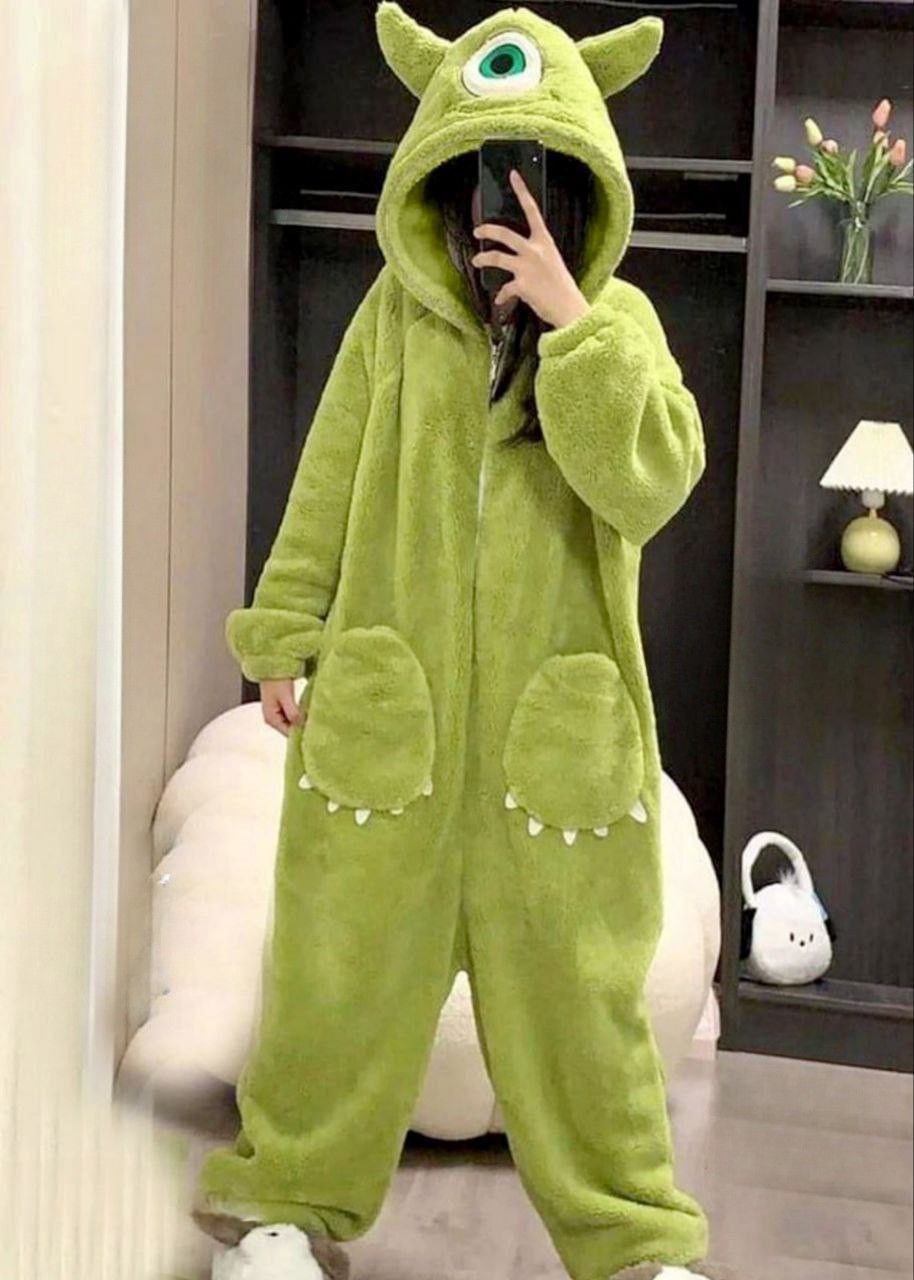 إيزابيلا – سلوبتة فرو بيج سايز شتوي بهودي وحوش لطيف