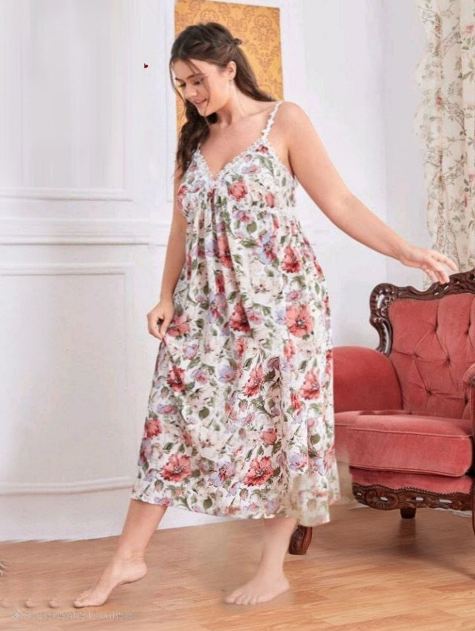 إيزابيلا – كاش بيج سايز قطن ليكرا مطبوع