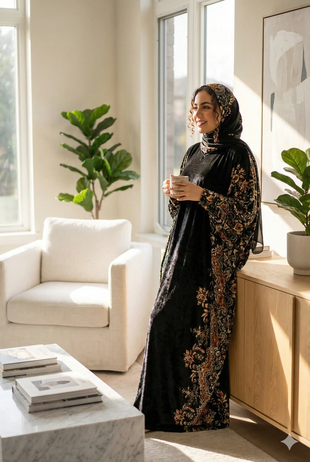 إيزابيلا - إسدال مشجر قطيفه مكتب تبارك