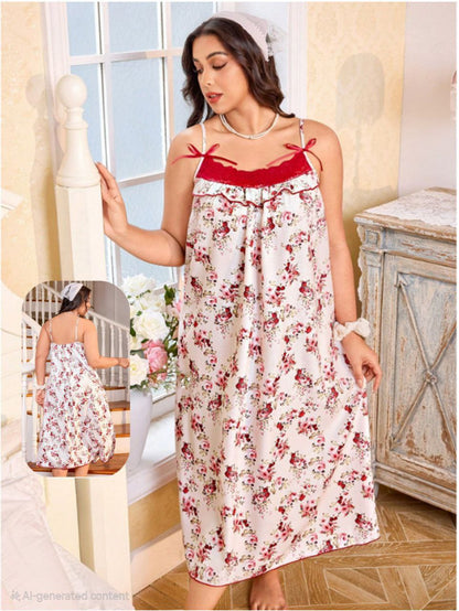 إيزابيلا – كاش بيتي بيج سايز قطني مزهر مريح وأنيق