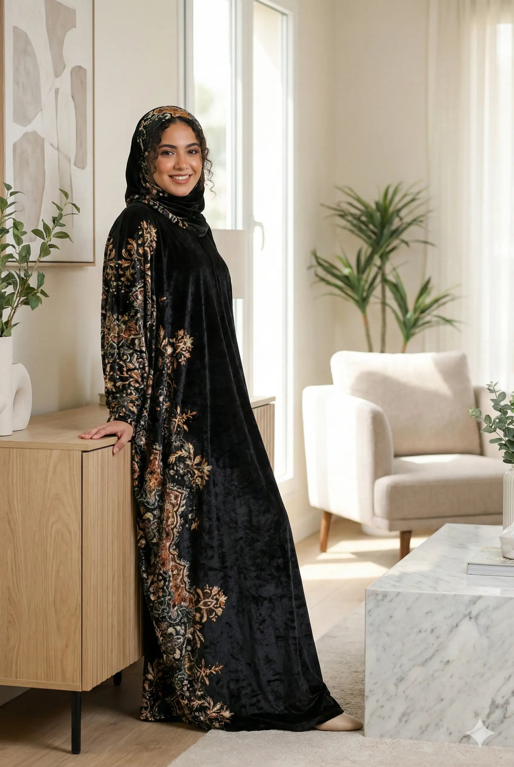 إيزابيلا - إسدال مشجر قطيفه مكتب تبارك