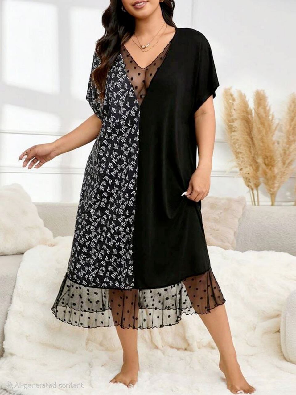 إيزابيلا – كاش بيج سايز نصف مطبوع مع تل منقط