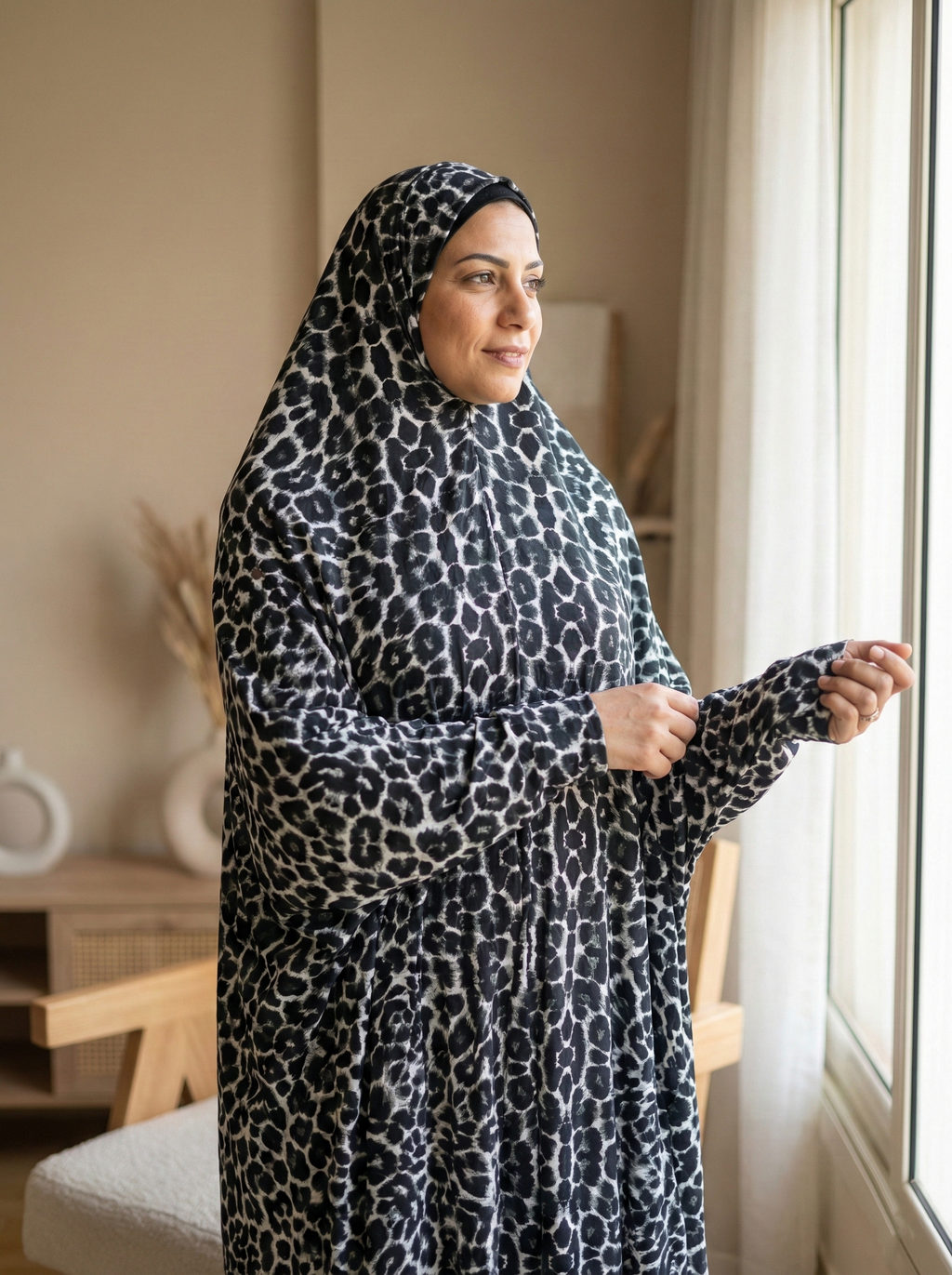 إيزابيلا - ملحفة صلاة - خامة زبدة مكتب تبارك