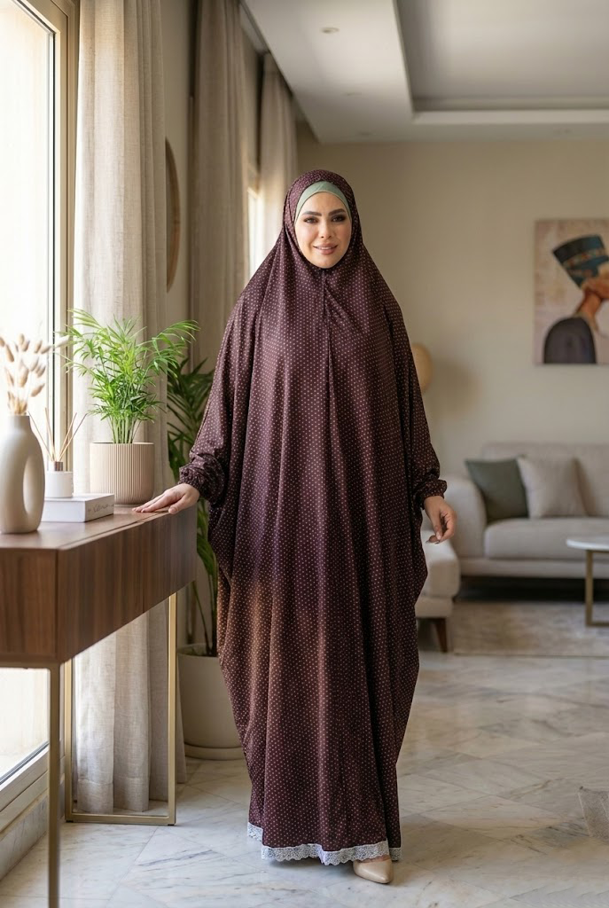 إيزابيلا - ملحفة صلاة - خامة زبدة مكتب تبارك