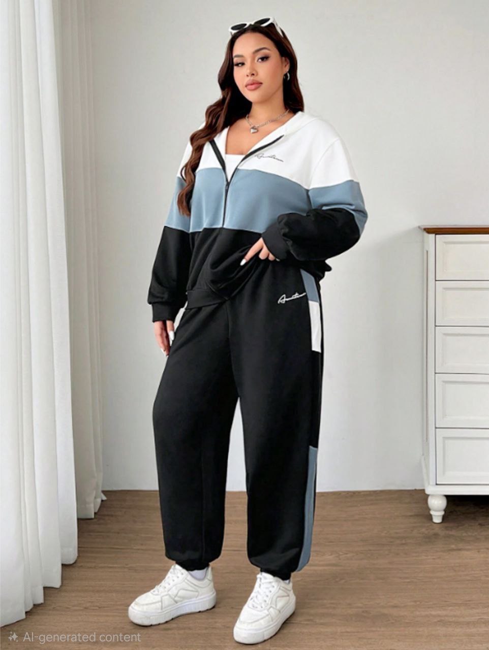 إيزابيلا – ترينج 3 قطع بيج سايز -كولور بلوك