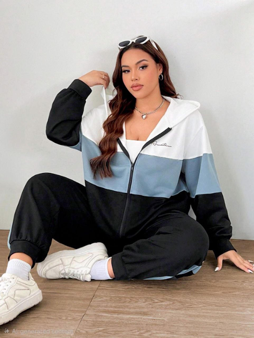 إيزابيلا – ترينج 3 قطع بيج سايز -كولور بلوك