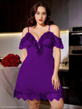 إيزابيلا – لانجيري “زِبده” قصير كتّين مع أوف شولدر وكرانيش 💚✨️