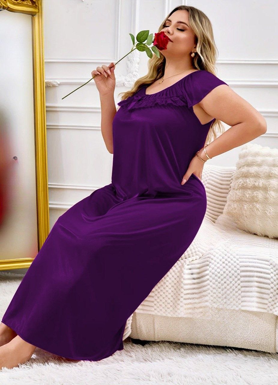 إيزابيلا – كاش “زِبده” بيج سايز ماكسي بكشكشة على الصدر، أكتاف كاب