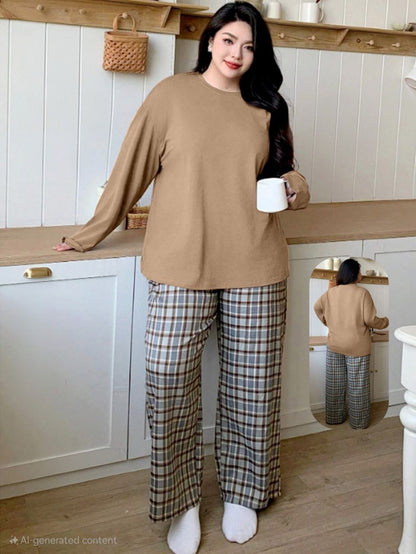 إيزابيلا – بيجامة خريفي بيج سايز - كوِزي كارو