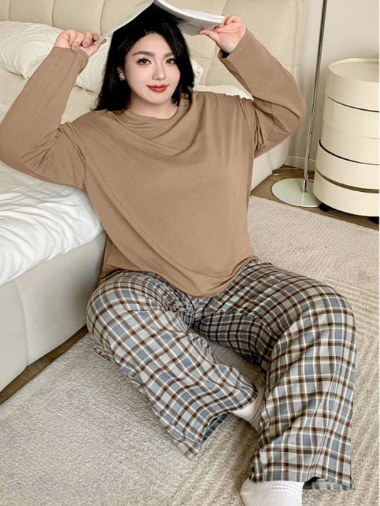 إيزابيلا – بيجامة خريفي بيج سايز - كوِزي كارو