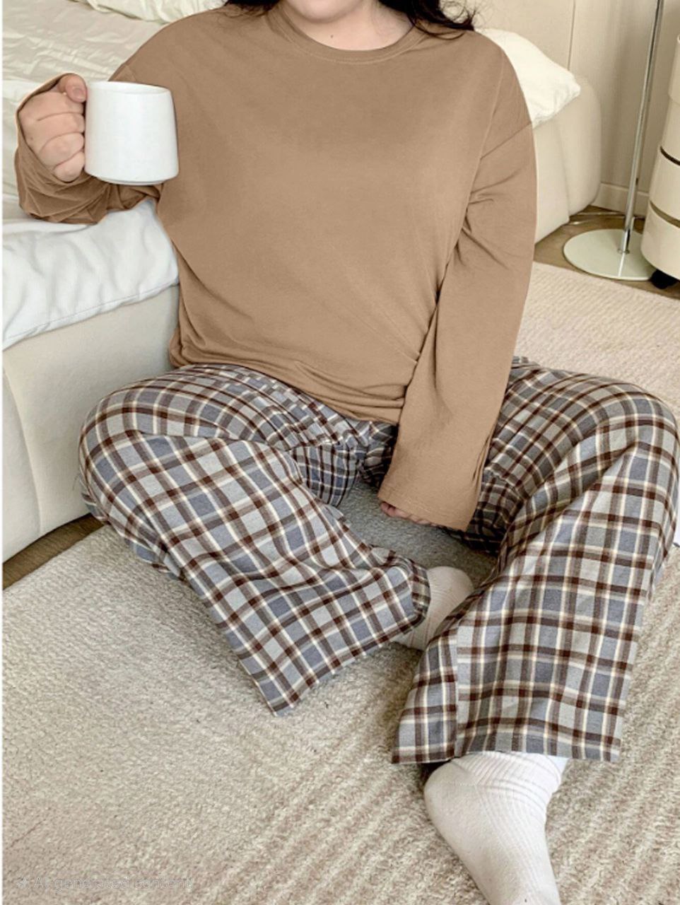 إيزابيلا – بيجامة خريفي بيج سايز - كوِزي كارو