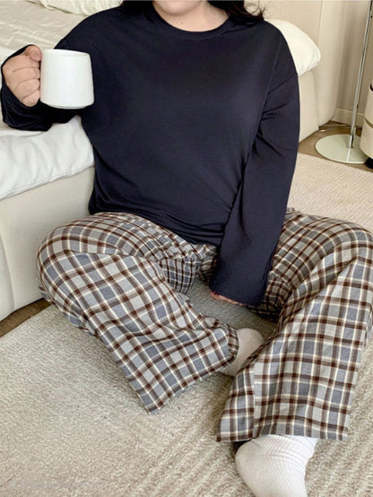 إيزابيلا – بيجامة خريفي بيج سايز - كوِزي كارو