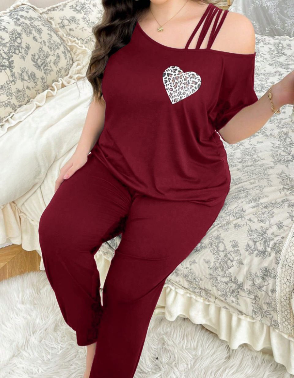 ❤️ بيجامة ستايل مختلف بيج سايز… مش أي لبس بيت