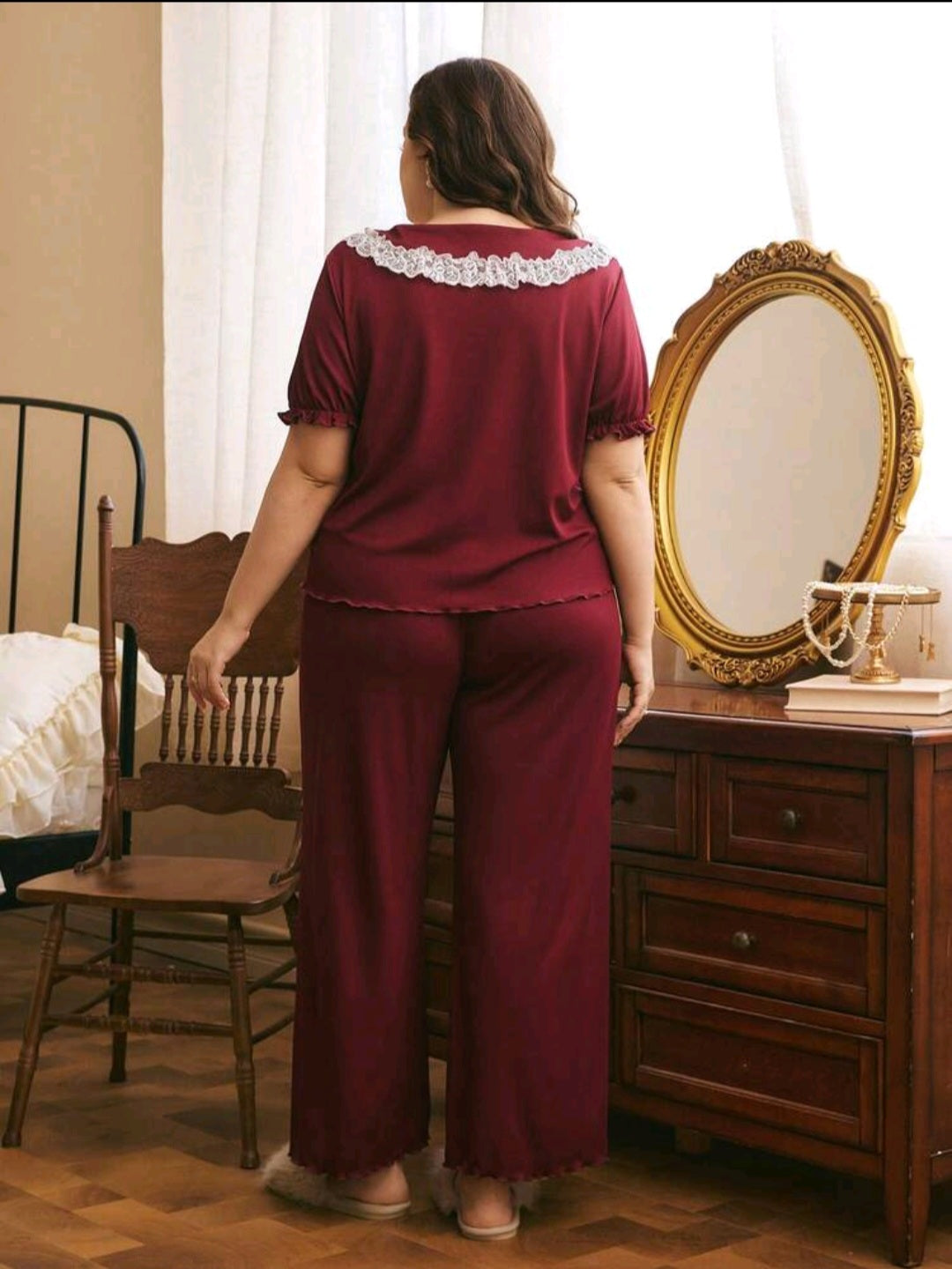 بيجامة بيج سايز – راحة ودلع بلمسة شيك ✨♥️
