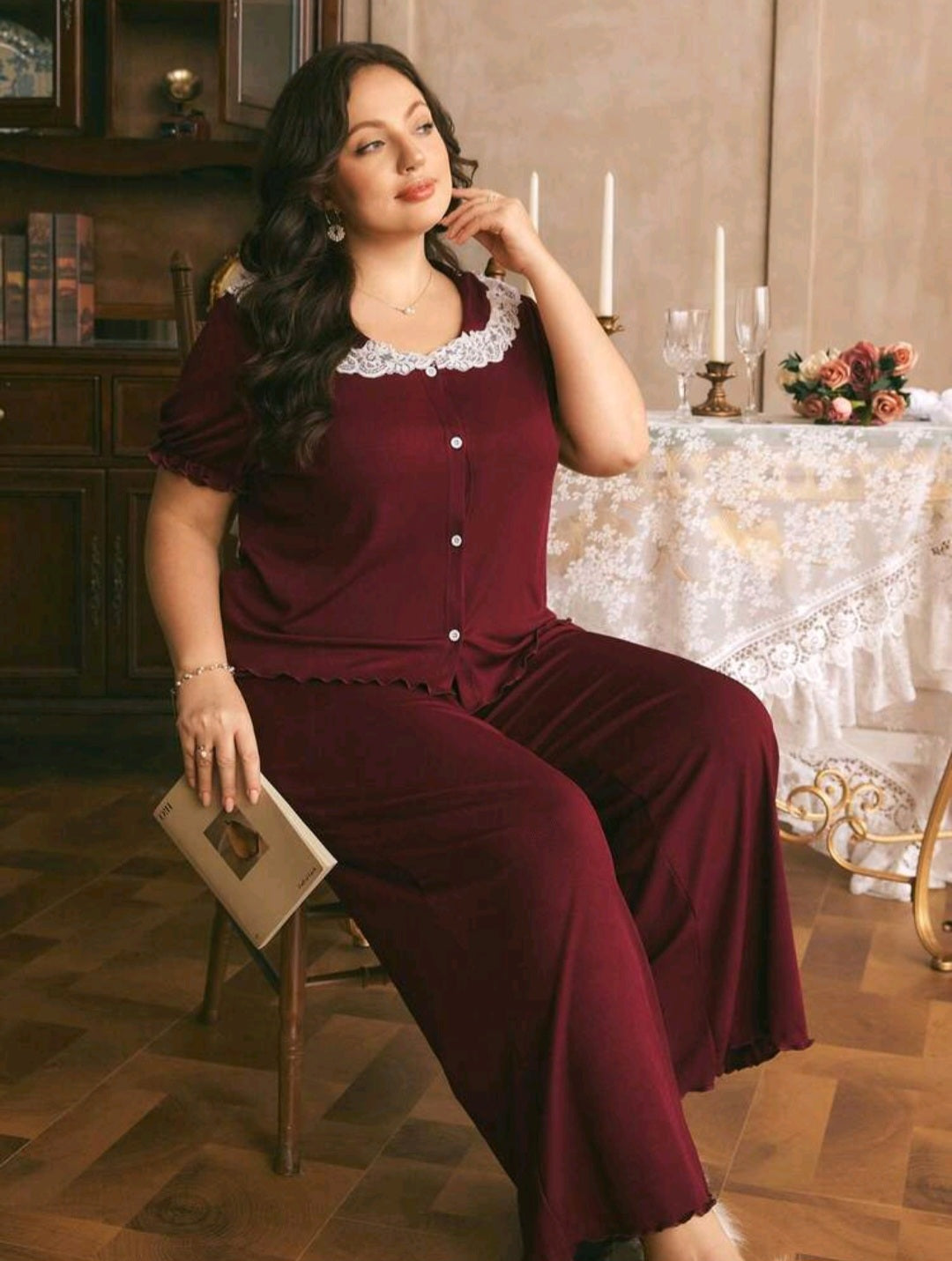 بيجامة بيج سايز – راحة ودلع بلمسة شيك ✨♥️
