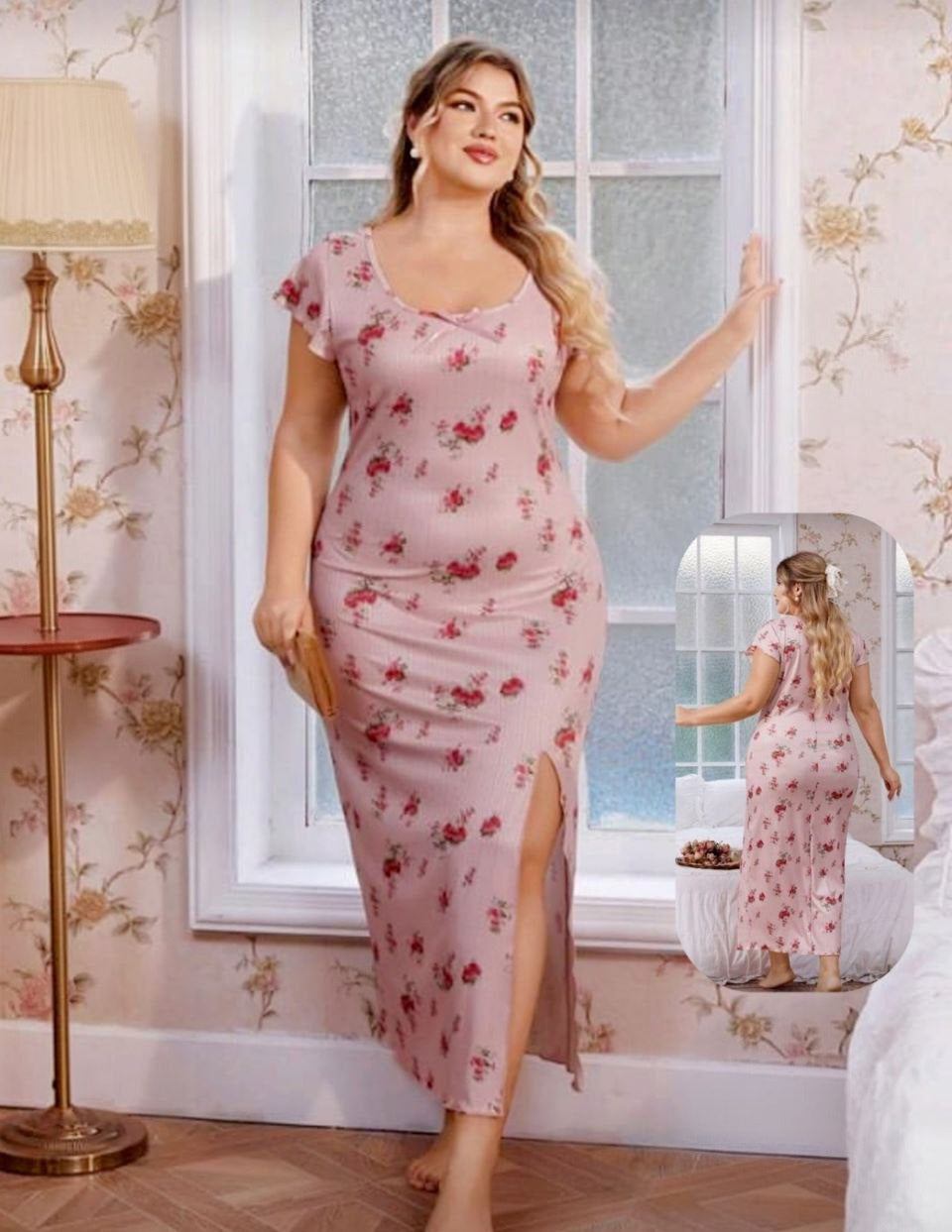 كاش بيتي طويل مطبوع🌸