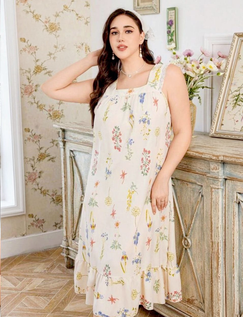 🌼 كاش بيتي بيج سايز – خفة وراحة بطابع صيفي ناعم 🏵