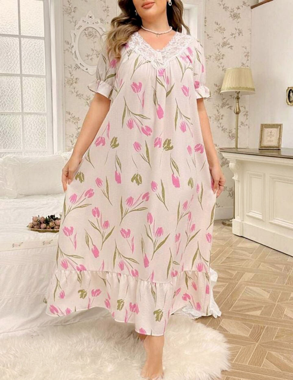 🌸 كاش بيتي بيج سايز – رقة وراحة في كل خطوة 😚💕