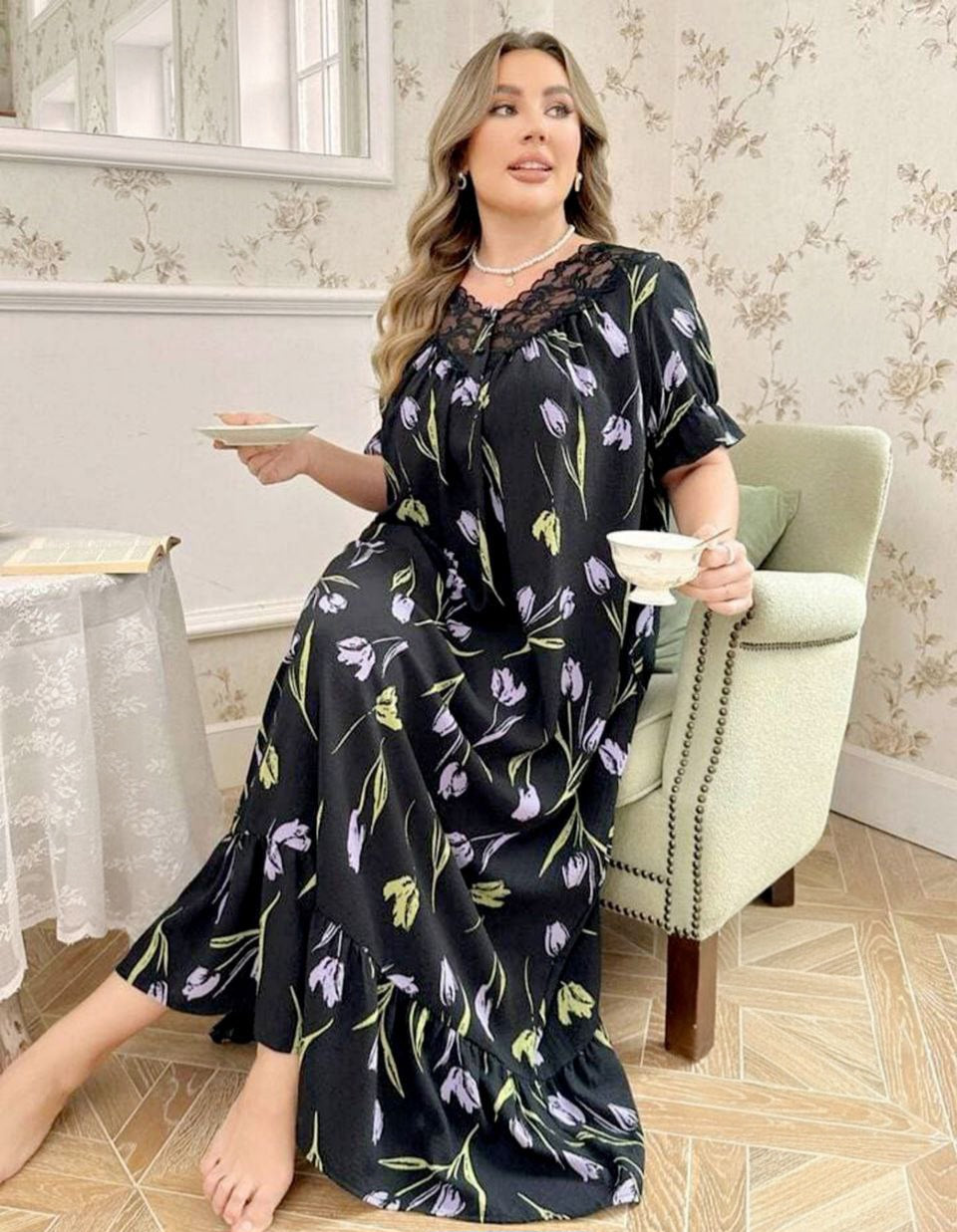 🌸 كاش بيتي بيج سايز – رقة وراحة في كل خطوة 😚💕