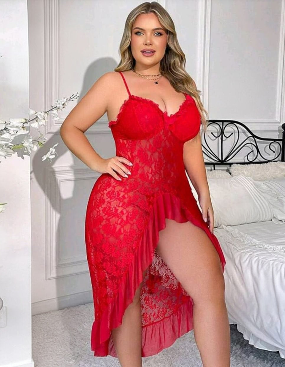 لانجيري بيج سايز... جرأة راقية وأناقة تخطف الأنظار ♥️✨️