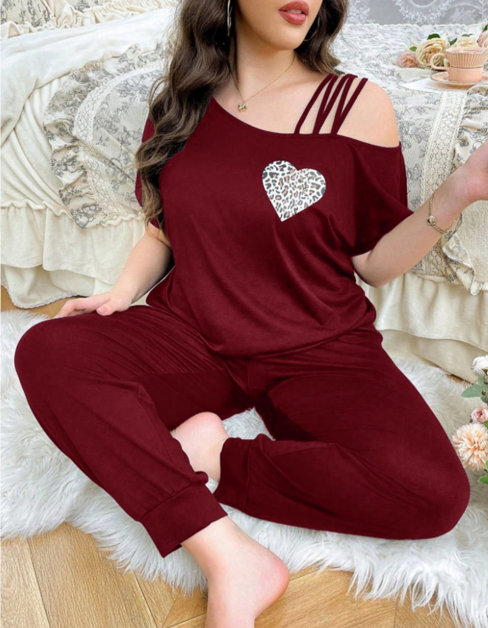 ❤️ بيجامة ستايل مختلف بيج سايز… مش أي لبس بيت