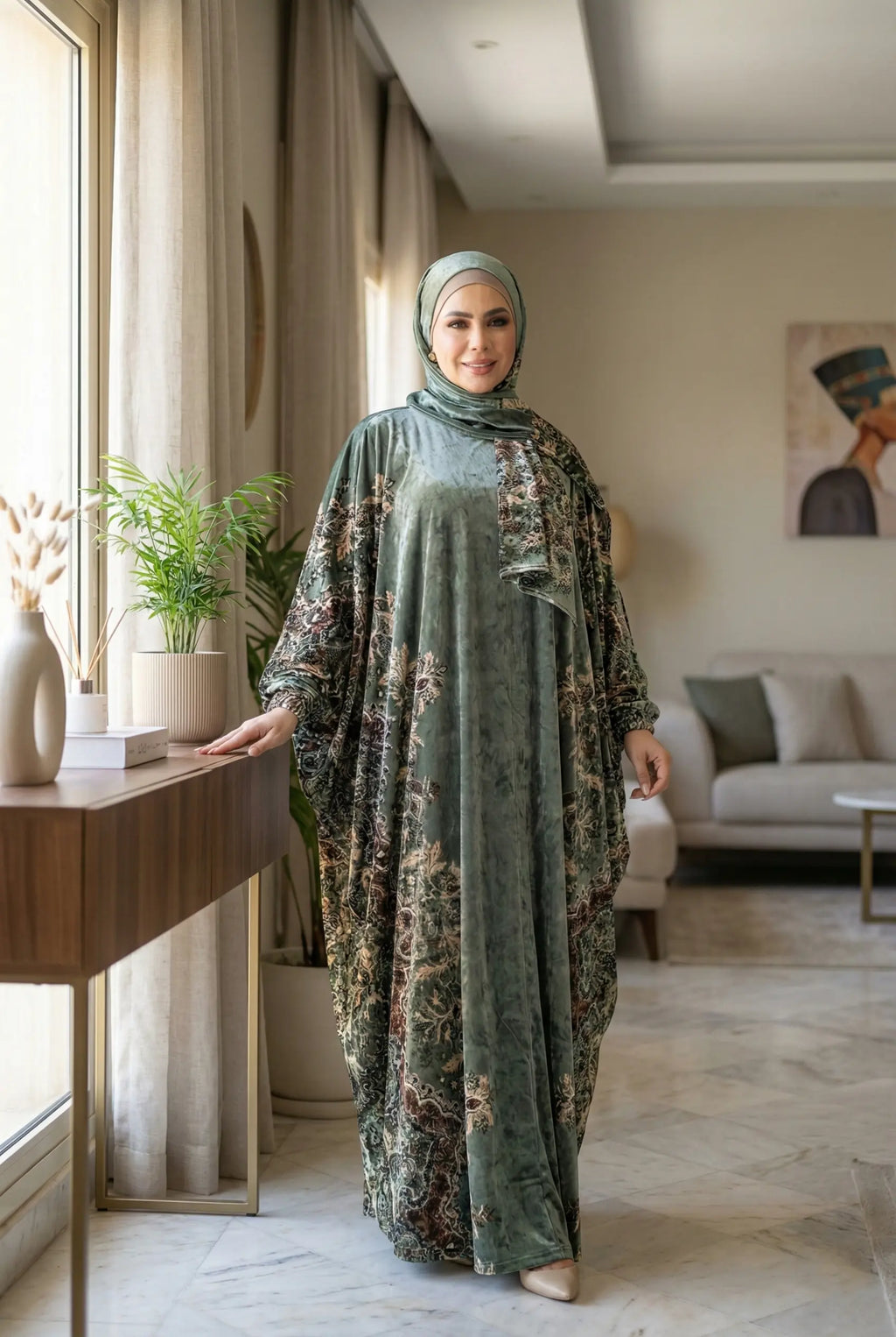 إيزابيلا - إسدال مشجر قطيفه مكتب تبارك