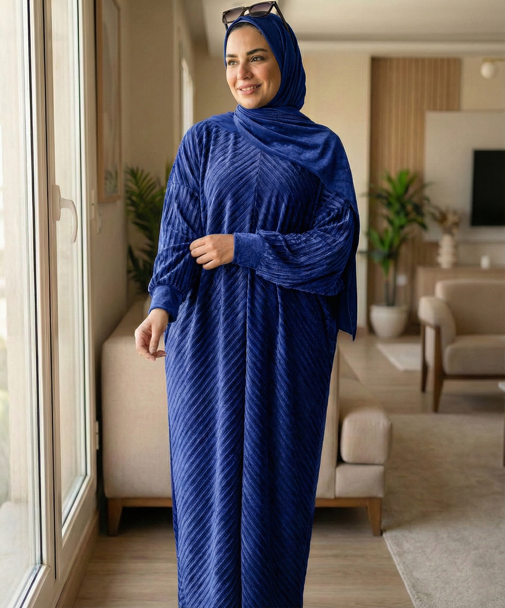 إيزابيلا - إسدال قطيفه كريستال مكتب تبارك