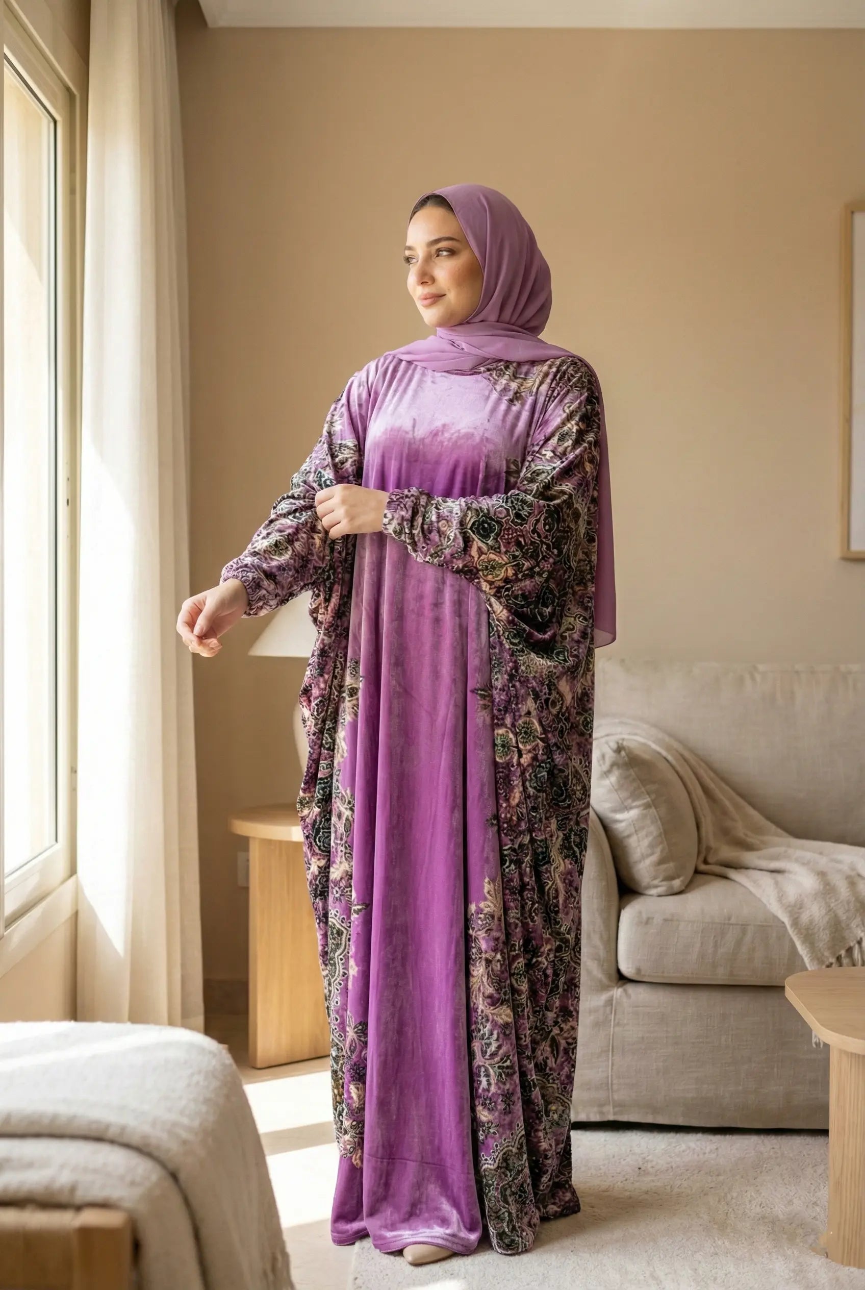 إيزابيلا - إسدال مشجر قطيفه مكتب تبارك