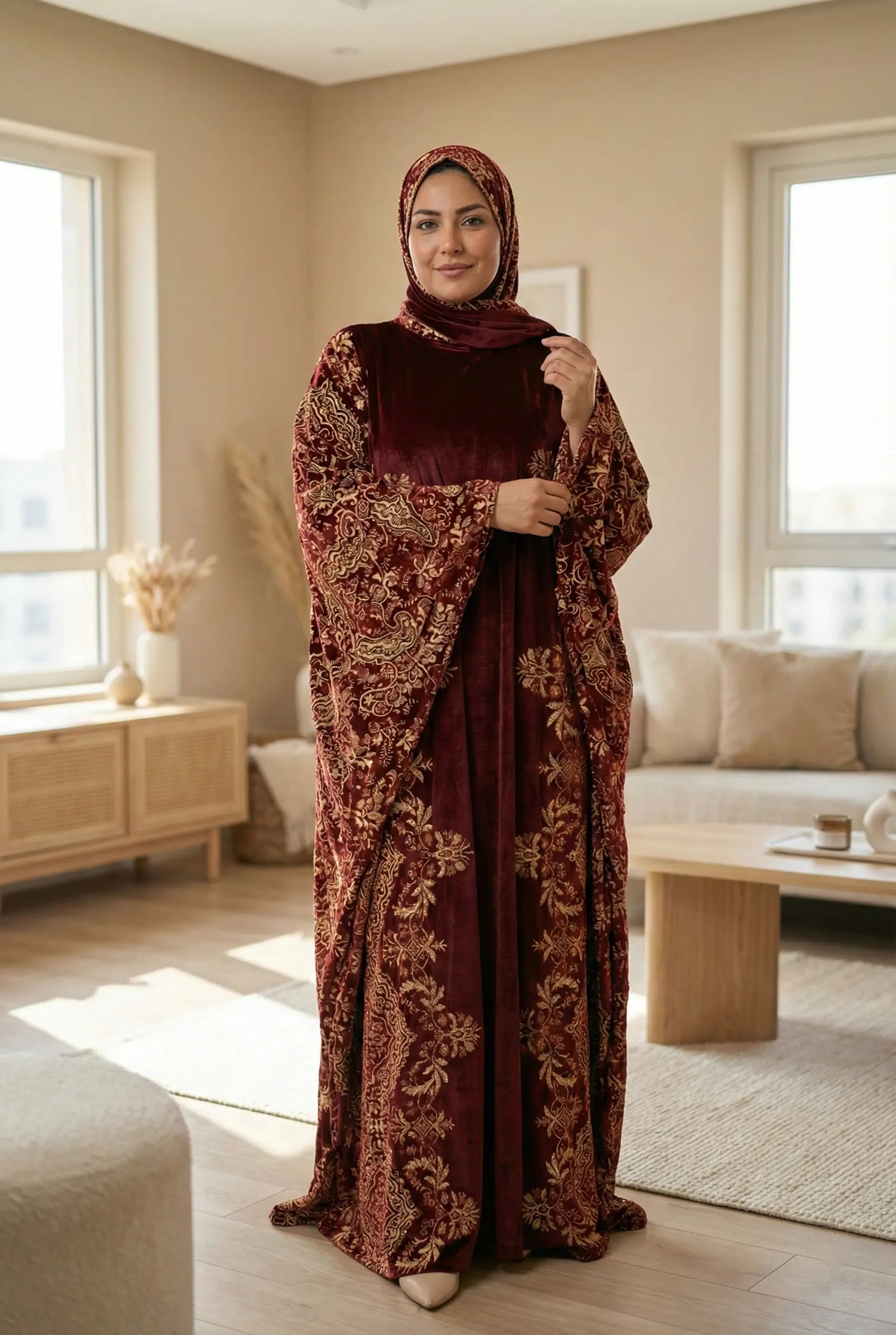 إيزابيلا - إسدال مشجر قطيفه مكتب تبارك