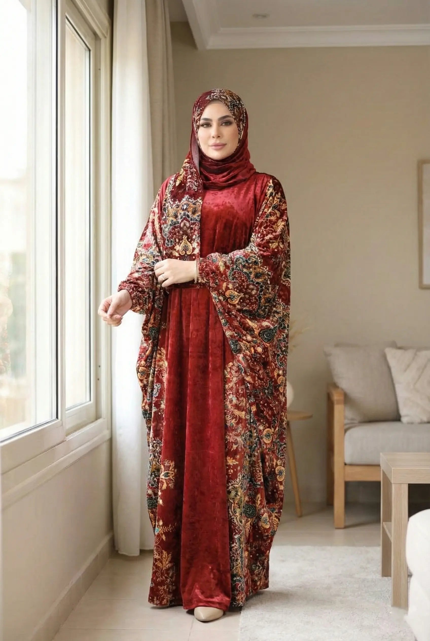 إيزابيلا - إسدال مشجر قطيفه مكتب تبارك