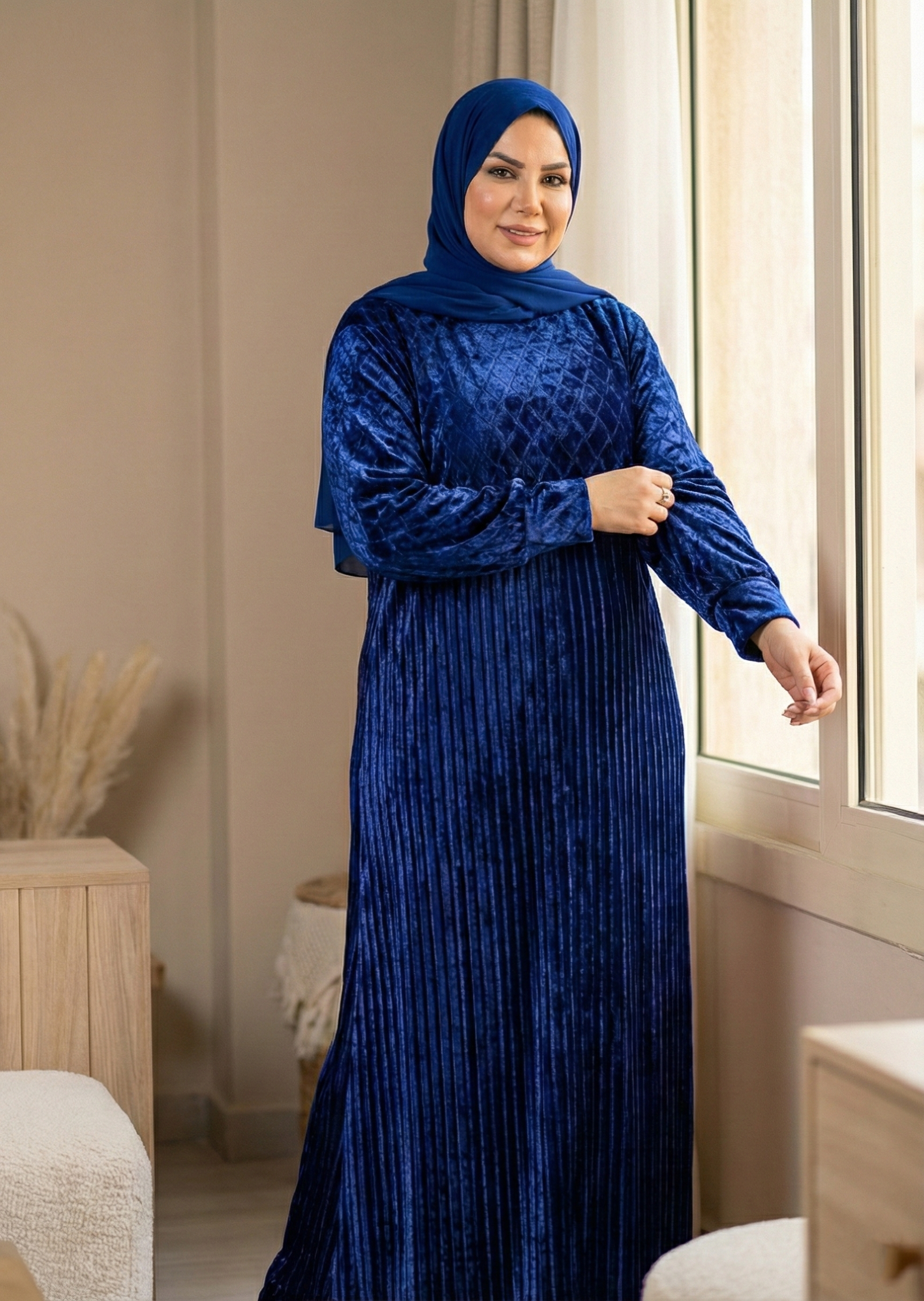 إيزابيلا - إسدال قطيفه مضلع مكتب تبارك